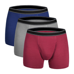 Reusable Men's Incontinence Boxer Briefs - EXTRA ABSORBENCY(100ml) - 95% Cotton