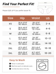 Washable Women's Period Underwear- Absorbent-50ML(High Waist)