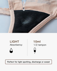 Washable Women's Period Underwear- 1/2 tampon (Thong)