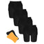 Women's Discreet Hip Protector Slip Shorts - 4 Pcs