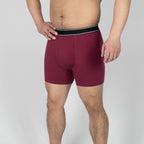 Reusable Men's Incontinence Boxer Briefs - EXTRA ABSORBENCY(100ml)  - 95% Cotton