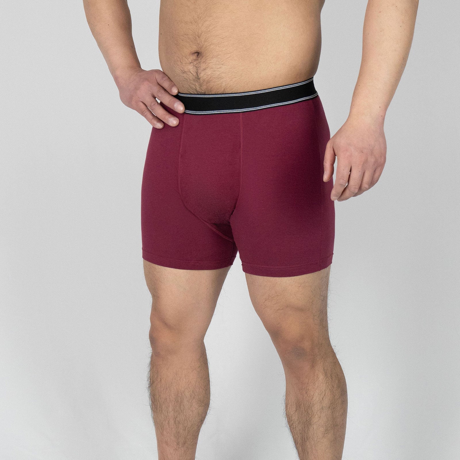Reusable Men's Incontinence Boxer Briefs - EXTRA ABSORBENCY(100ml)  - 95% Cotton