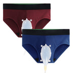 Underwear with External Catheter & Urine Bags - 2 Pcs