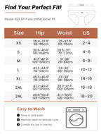 Washable Women's Period Underwear- Absorbent-50ML(High Waist)