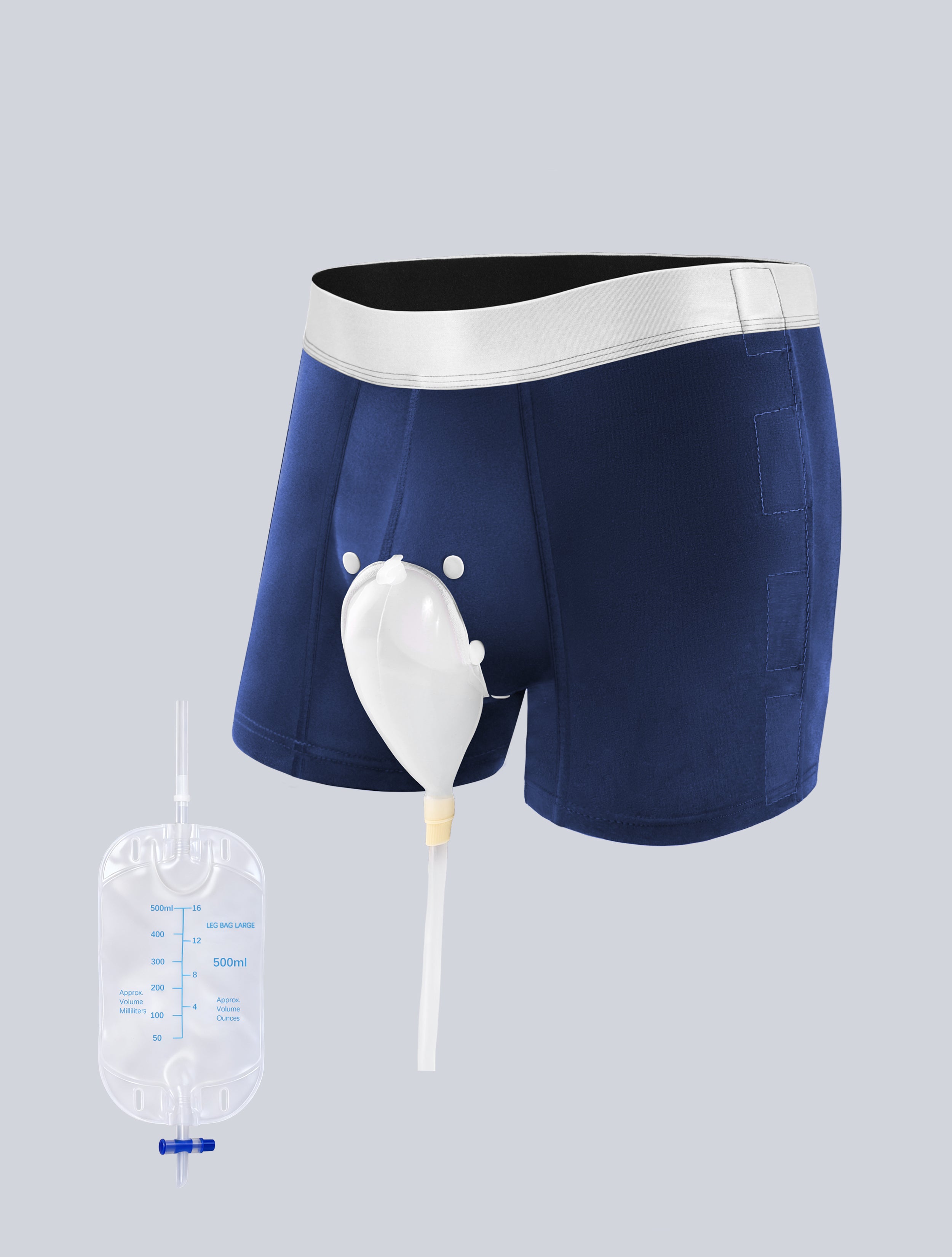 Underwear with External Catheter & Urine Bags - 2 Pcs Secondary image