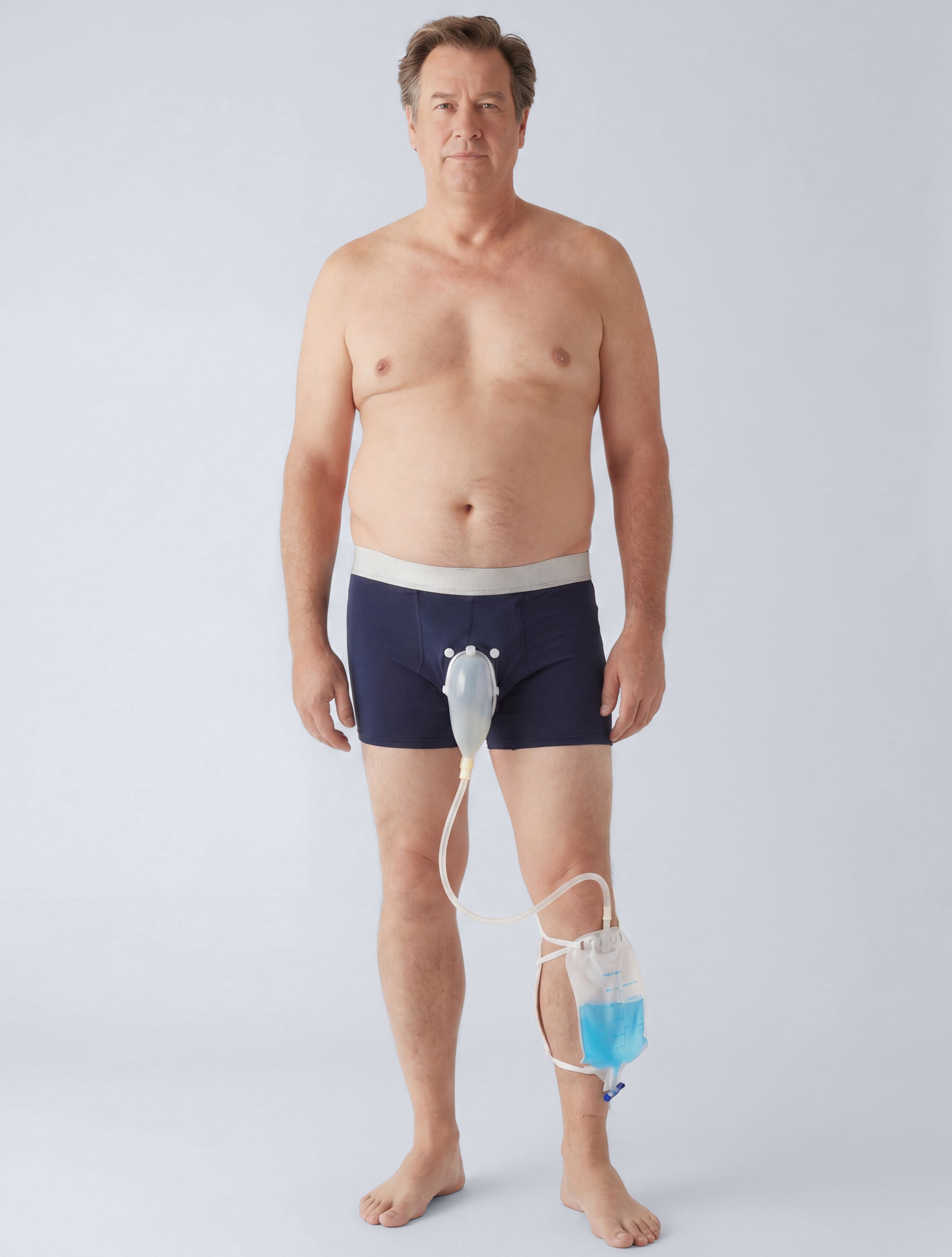 Underwear with External Catheter & Urine Bags - 2 Pcs Main image