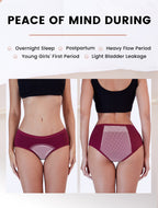 Washable Women's Period Panties- 50ML(Briefs)