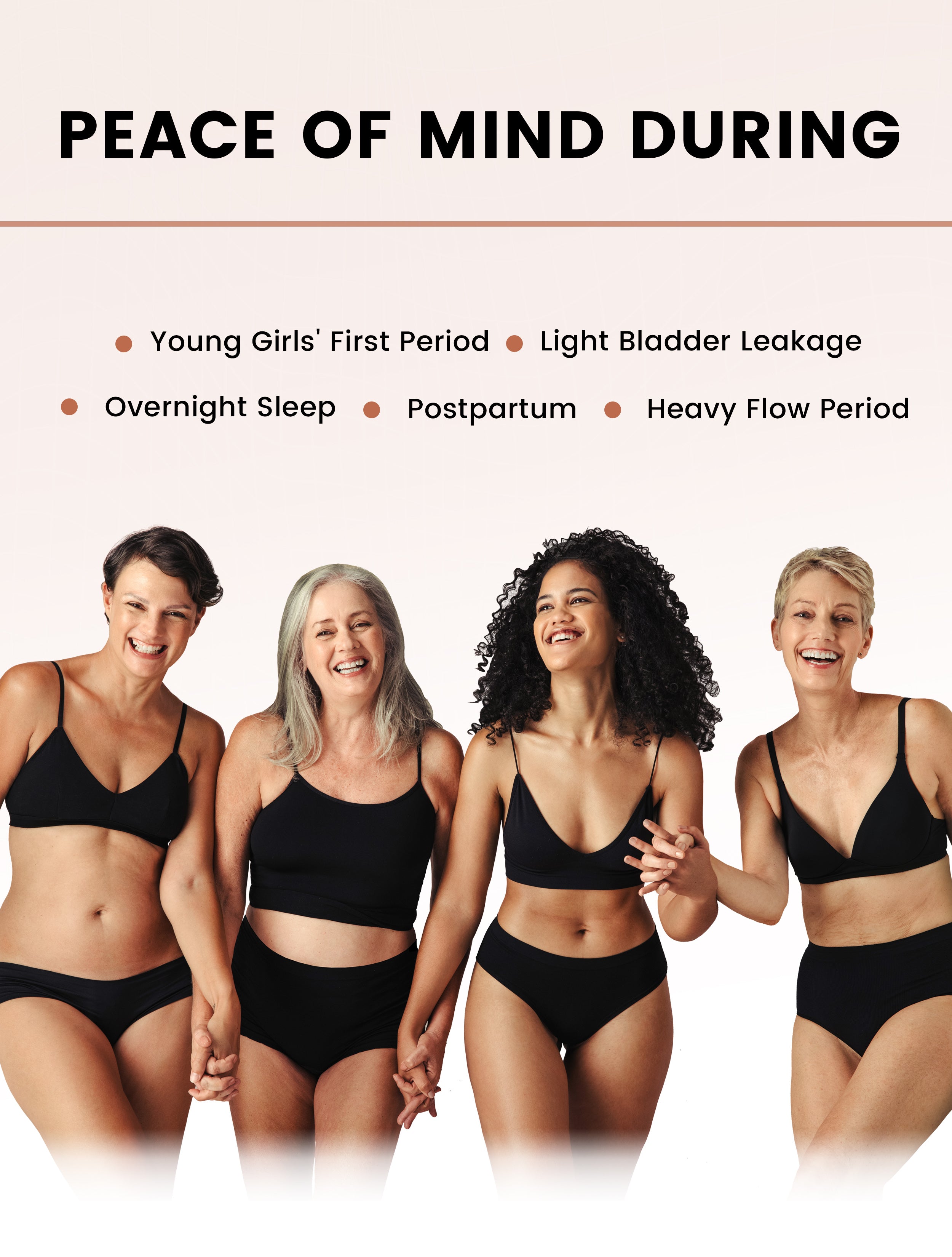 Washable Women's Period Panties- 50ML(Briefs)