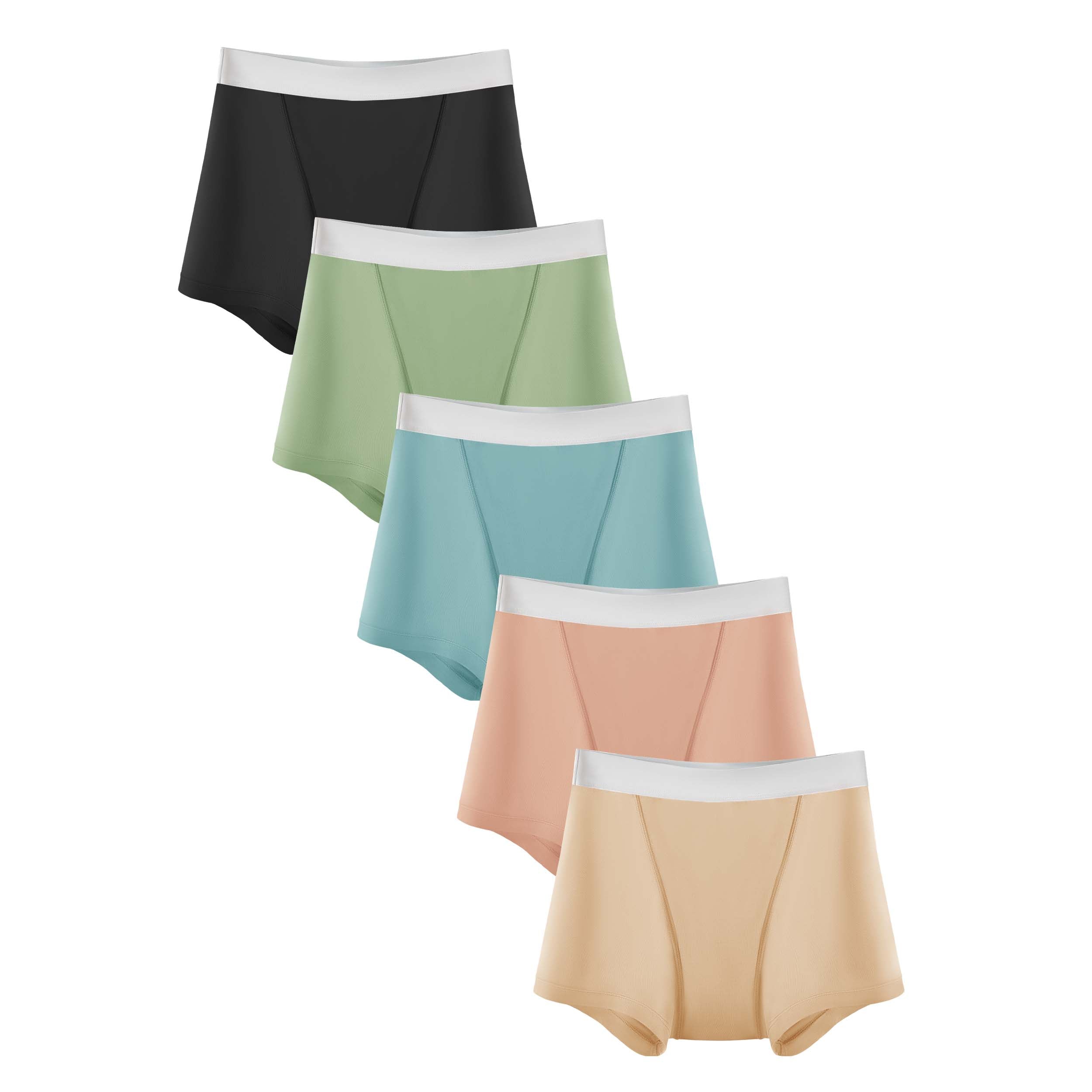 Period Shorts for Teens - 5 Pcs