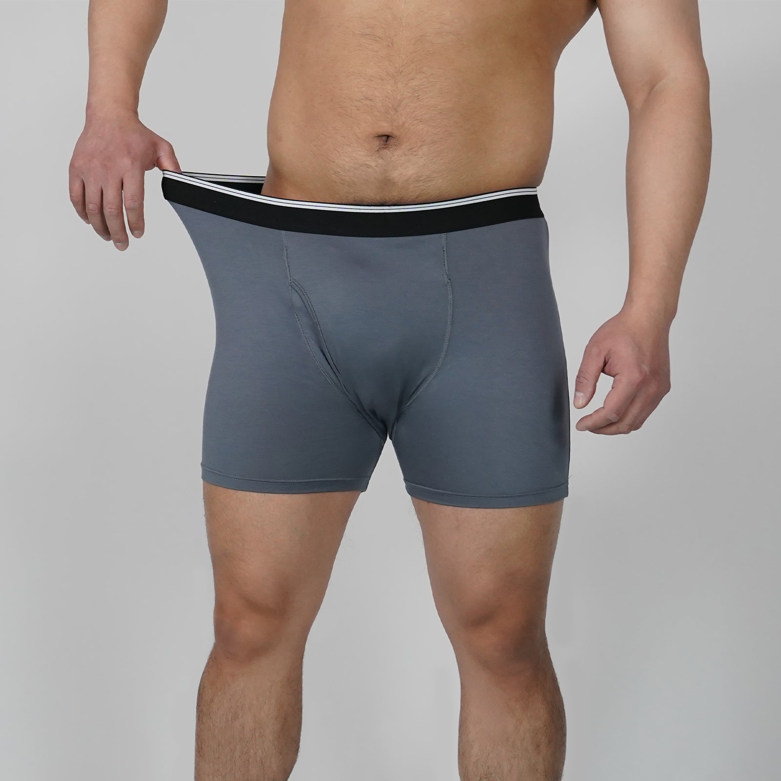 Reusable Men's Incontinence Boxer Briefs - ABSORBENCY(50ml)  - 95% Viscose