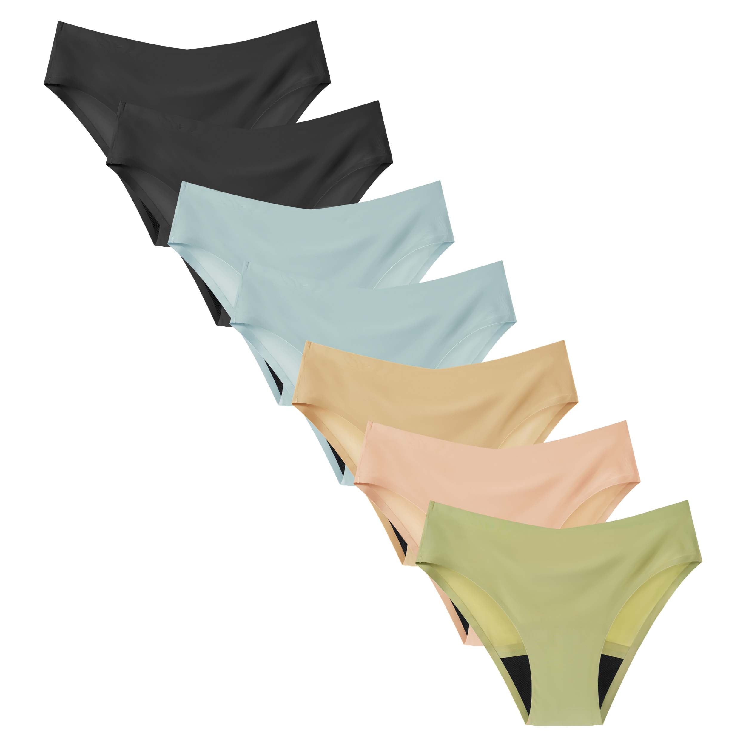 Seamless Period Underwear - 7 Pcs
