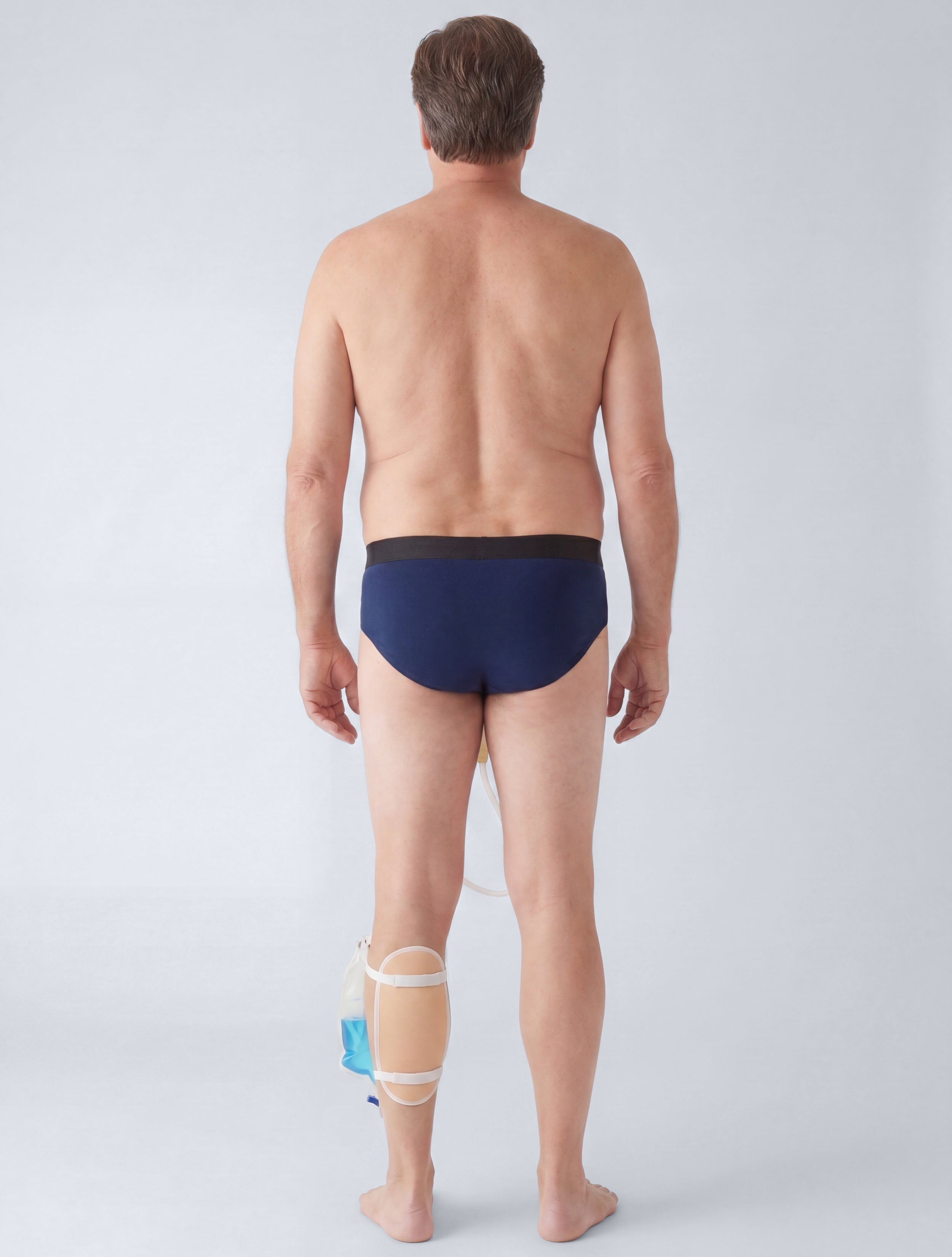Underwear with External Catheter & Urine Bags - 2 Pcs